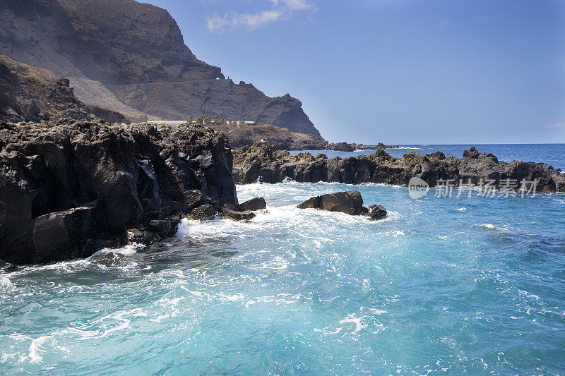 Playa de las Mujeres -岩石海岸在特内里费